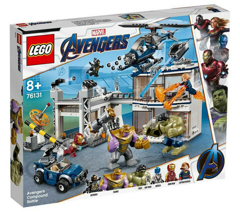 Lego - Avengers - 76131 - L'attaque Du Qg Des Avengers